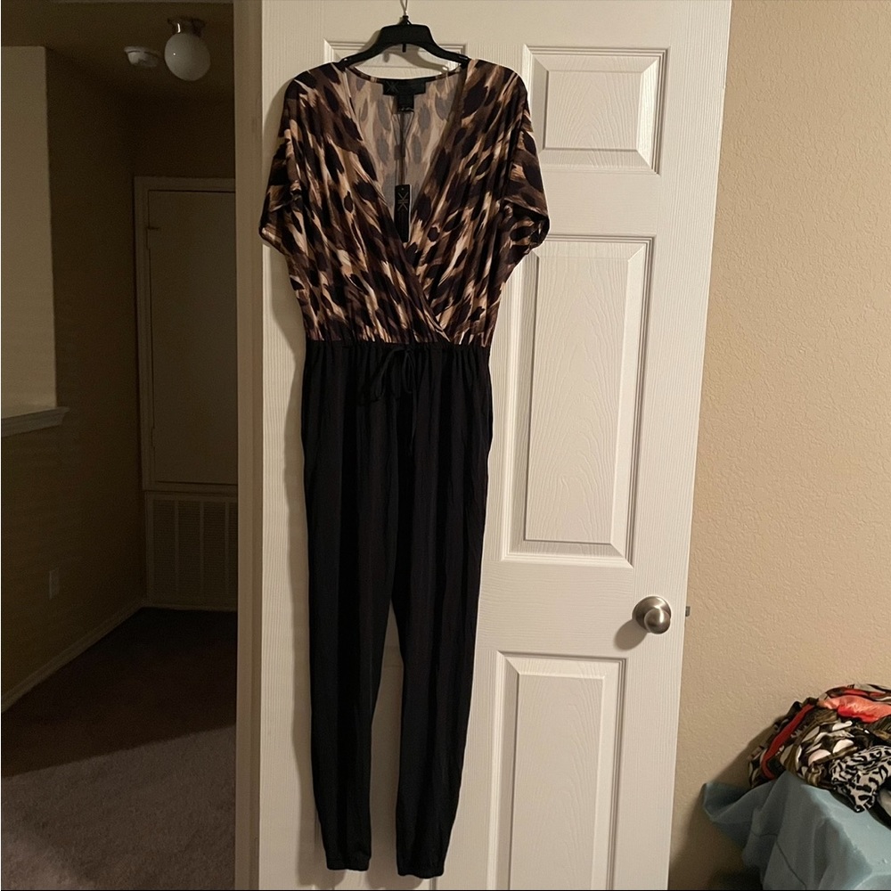 Leopard jumpsuit
